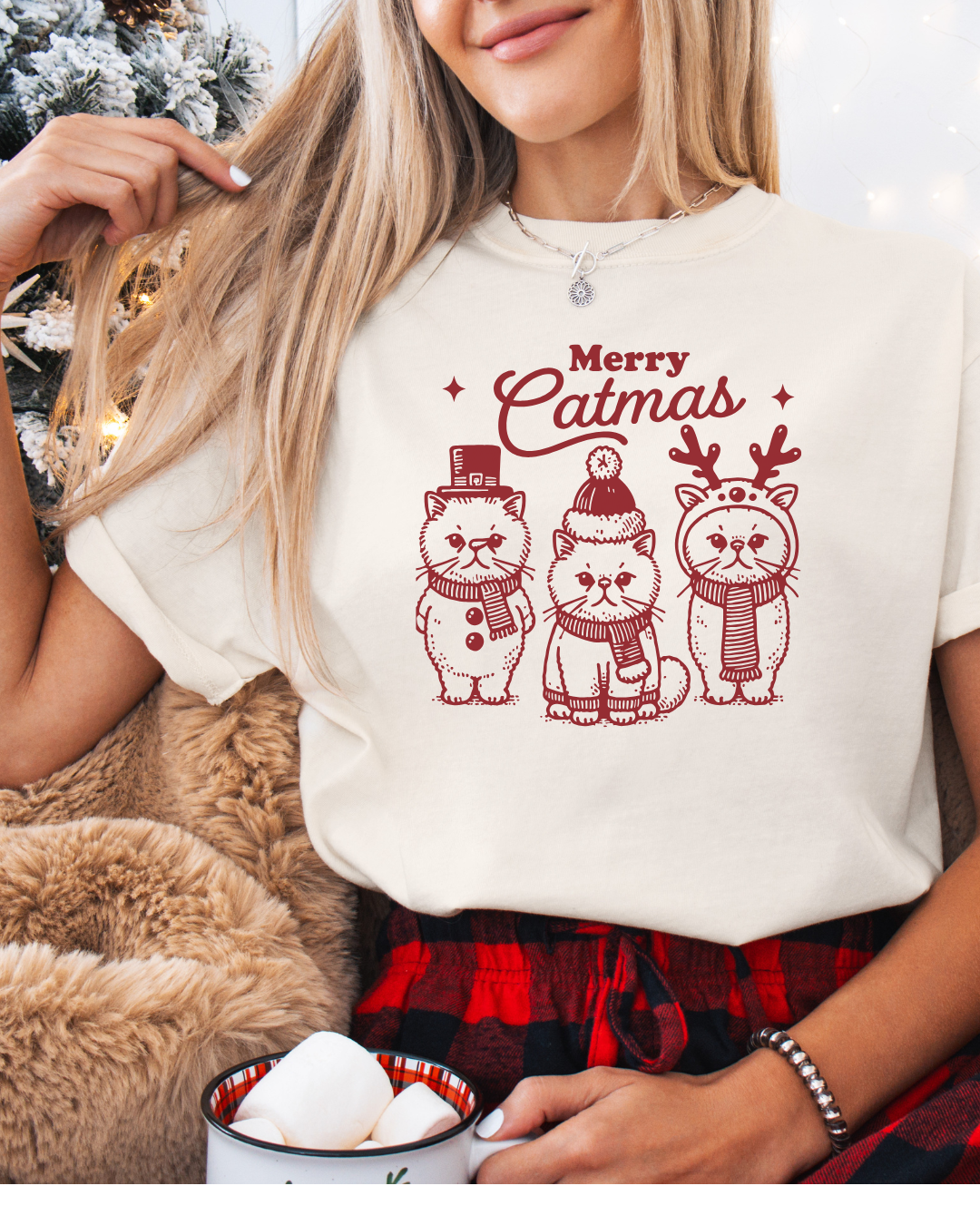 Merry CATmas TEE