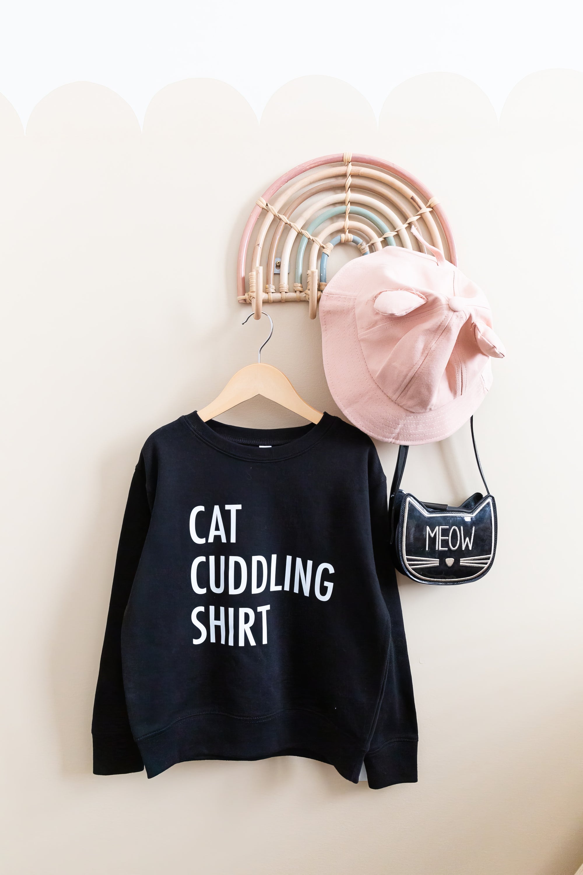 Cat Cuddling Shirt KIDS