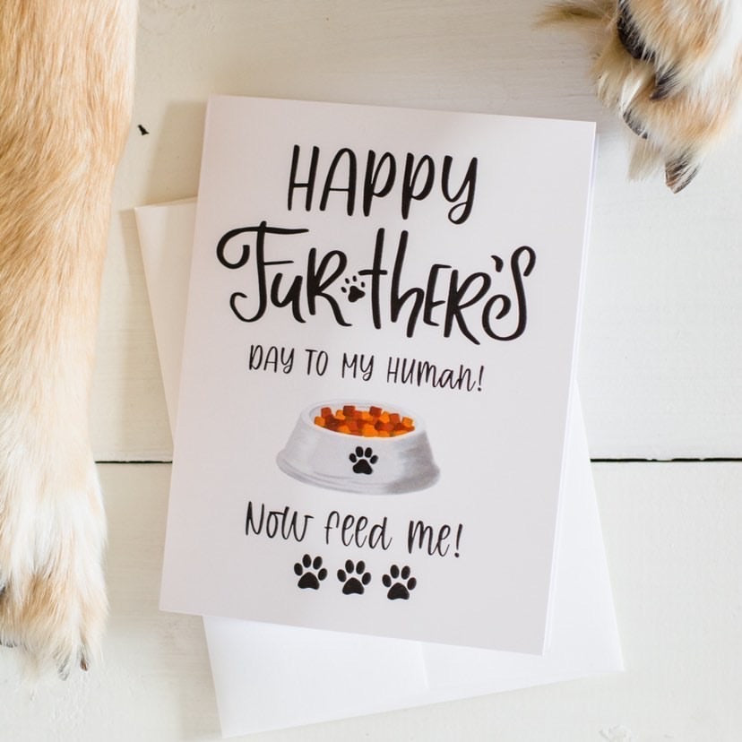 Happy Fur-ther's Day Card