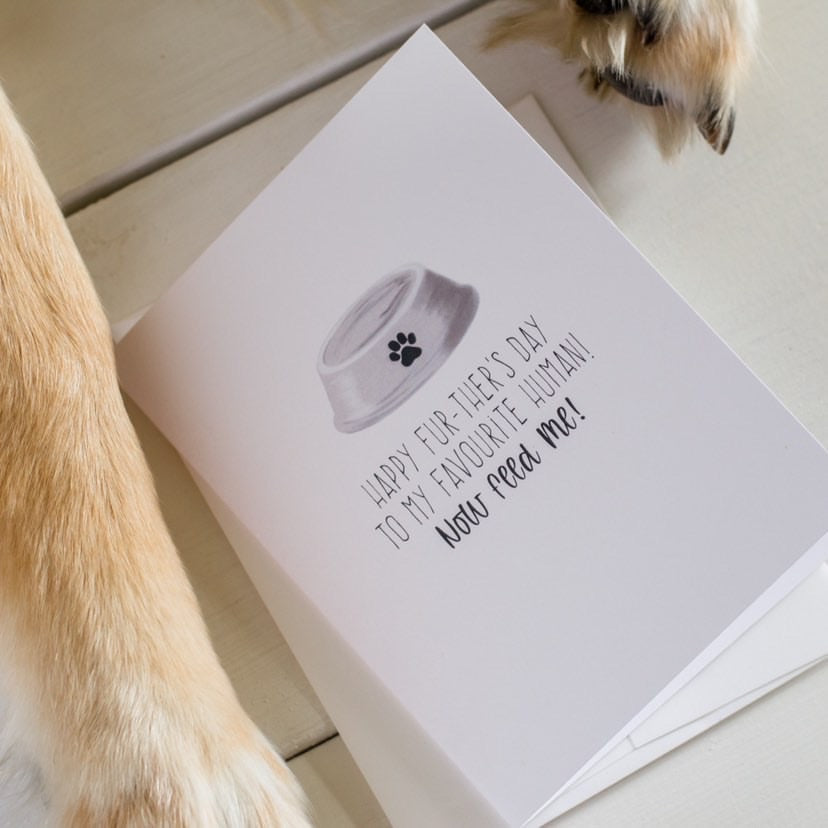 Happy Fur-ther's Day Card