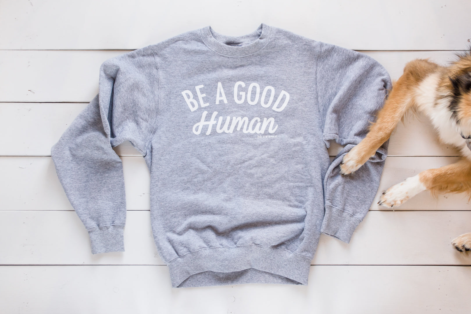 Be a Good Human Crew Neck