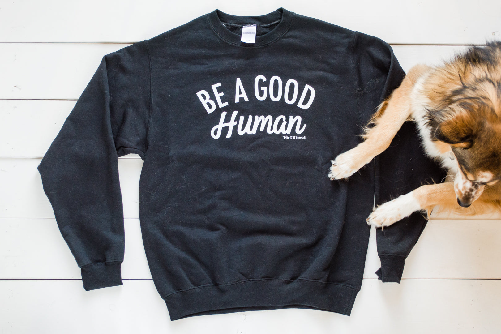 Be a Good Human Crew Neck