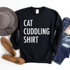 Cat Cuddling Sweatshirt