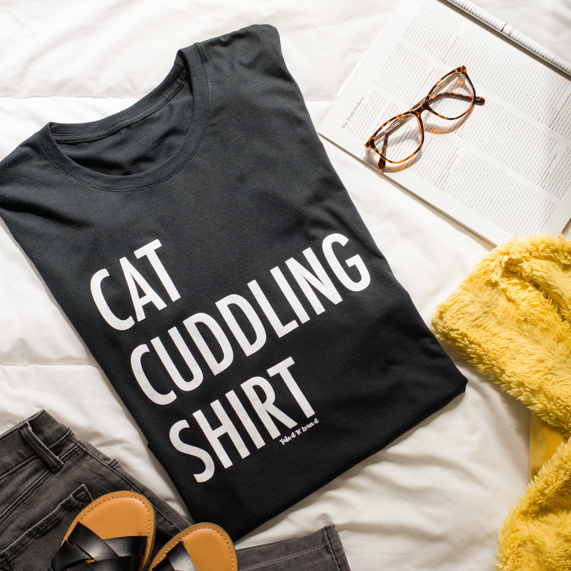 Cat Cuddling Shirt