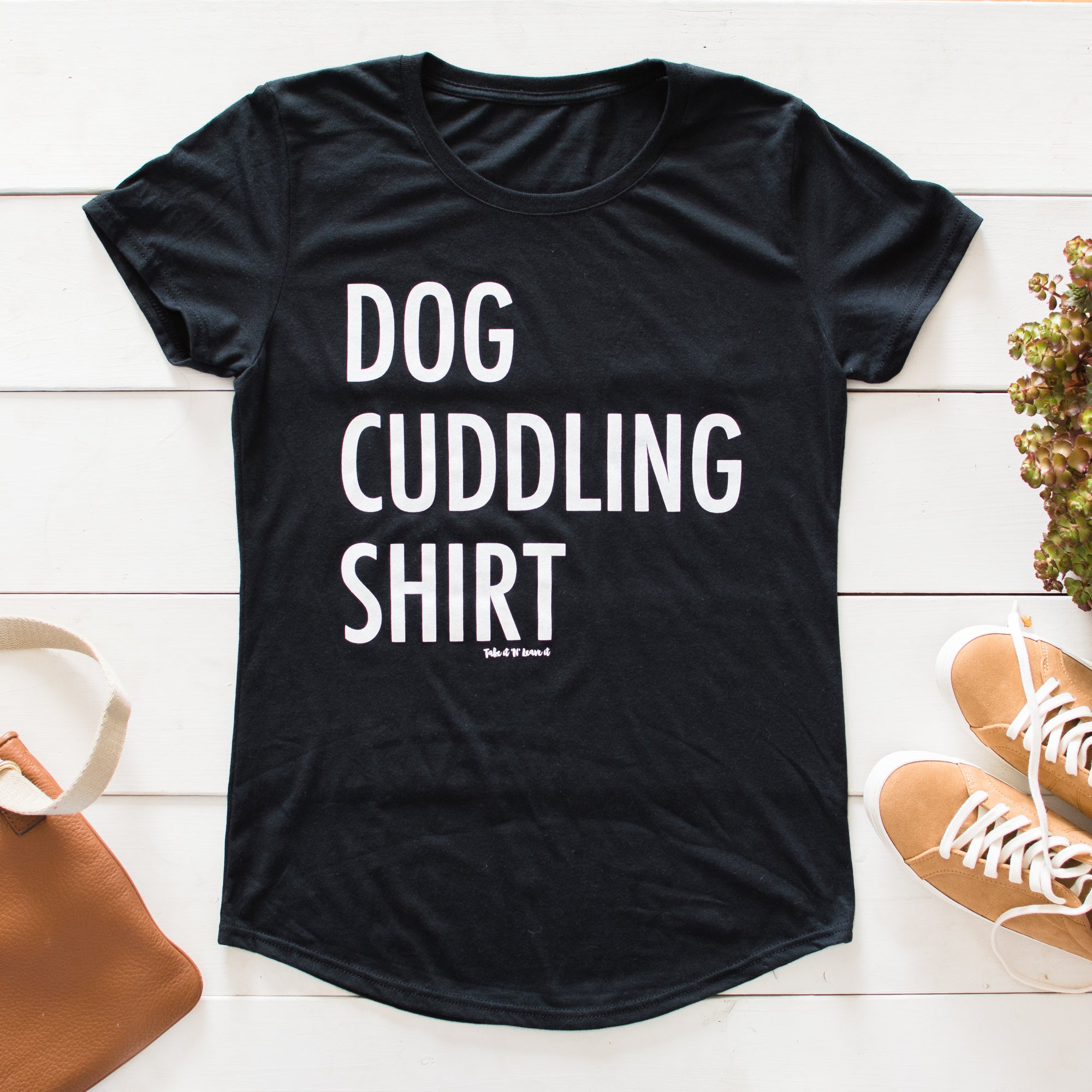 Dog Cuddling Shirt